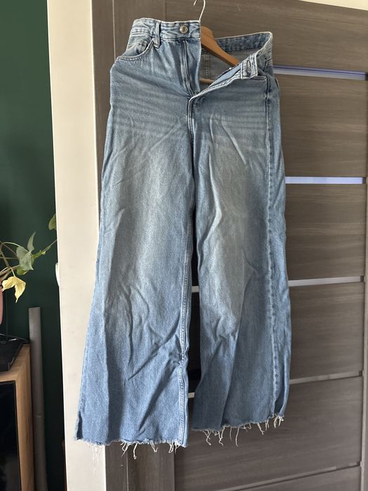 Spodnie beresha jeans duza nogawka