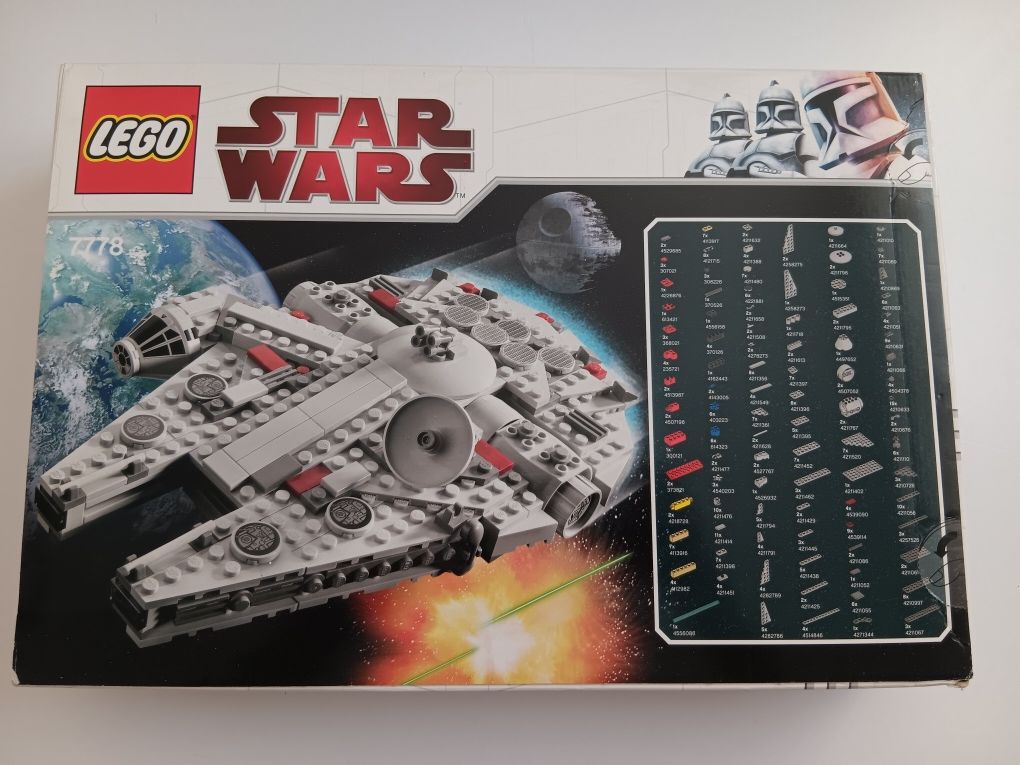 Nieotwarte Lego Star Wars 7778 Millennium Falcon Midi Scale