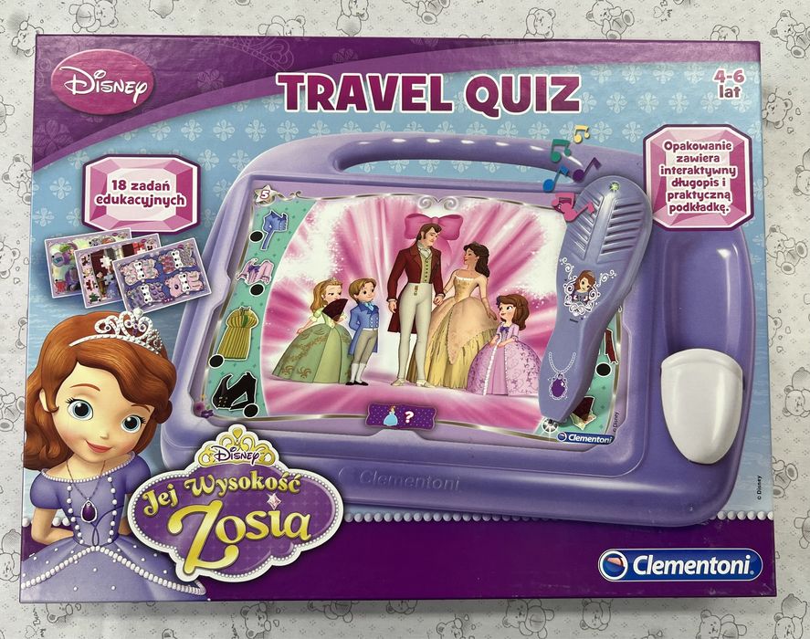 Travel guiz Jej wysokość Zosia Clementoni