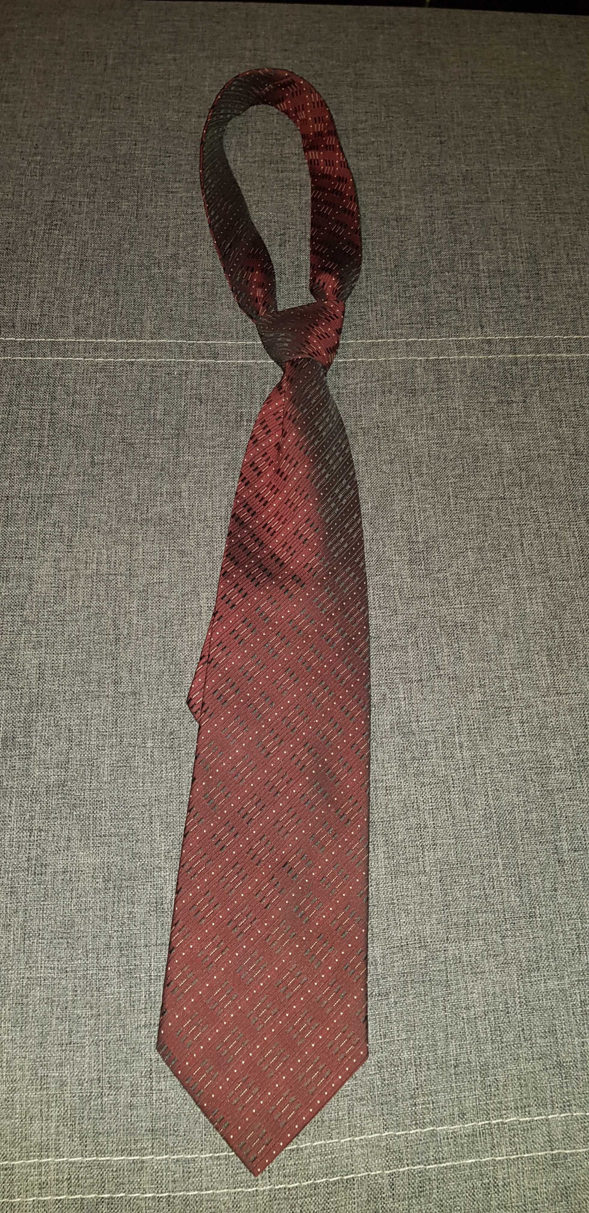 Krawat męski- szerokość 9 cm