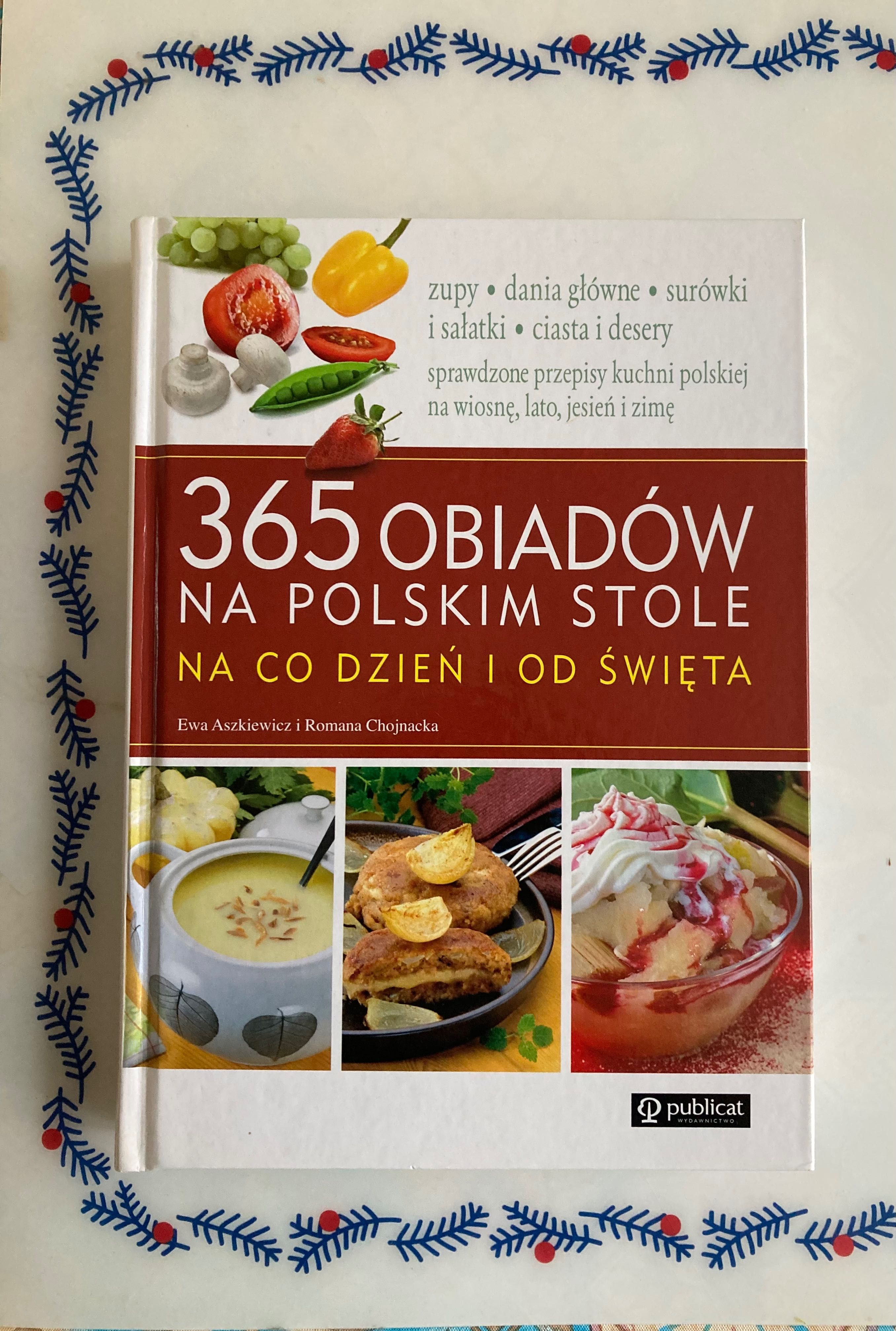 Książka kucharska „365 obiadów”