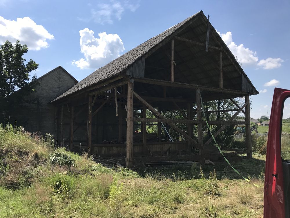Skup starych desek, stodoła, rozbiórka, wymiana, stare drewno