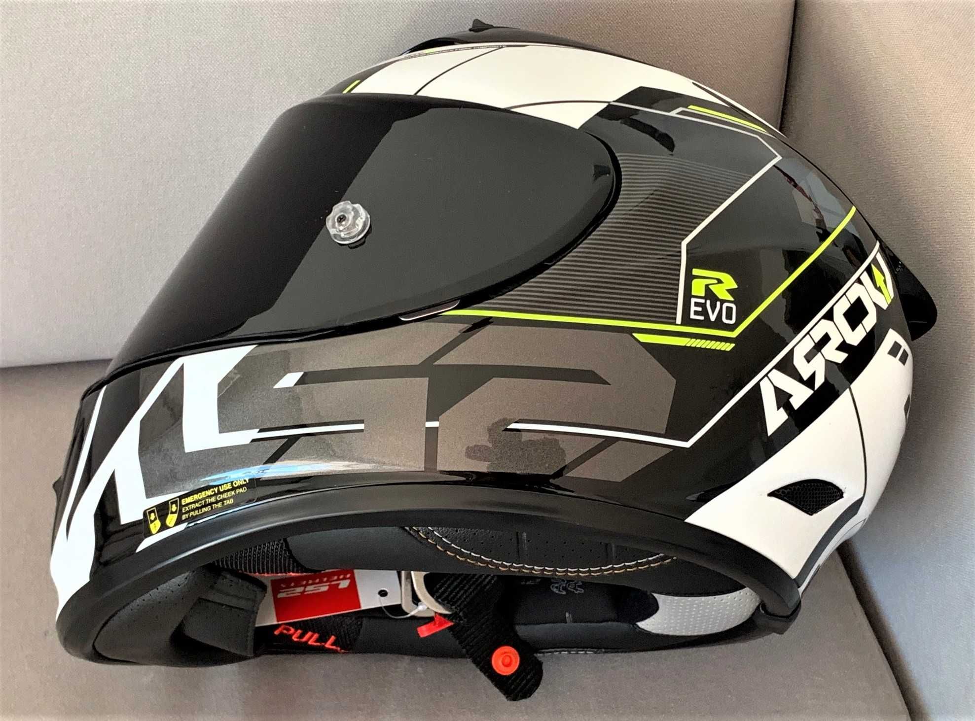 Capacete NOVO LS2 ff323 Arrow R Carbon/Kevlar (34% Desconto) Em M e L