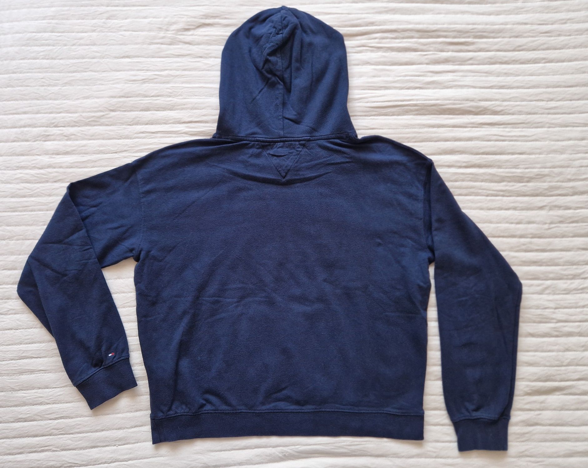 Bluza Tommy Hilfiger z kapturem granatowa