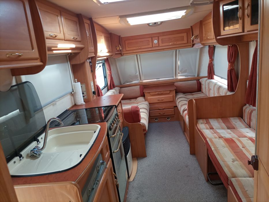 Przyczepa kempingowa Fleetwood Colchester 2006 namiot 4/5 osób