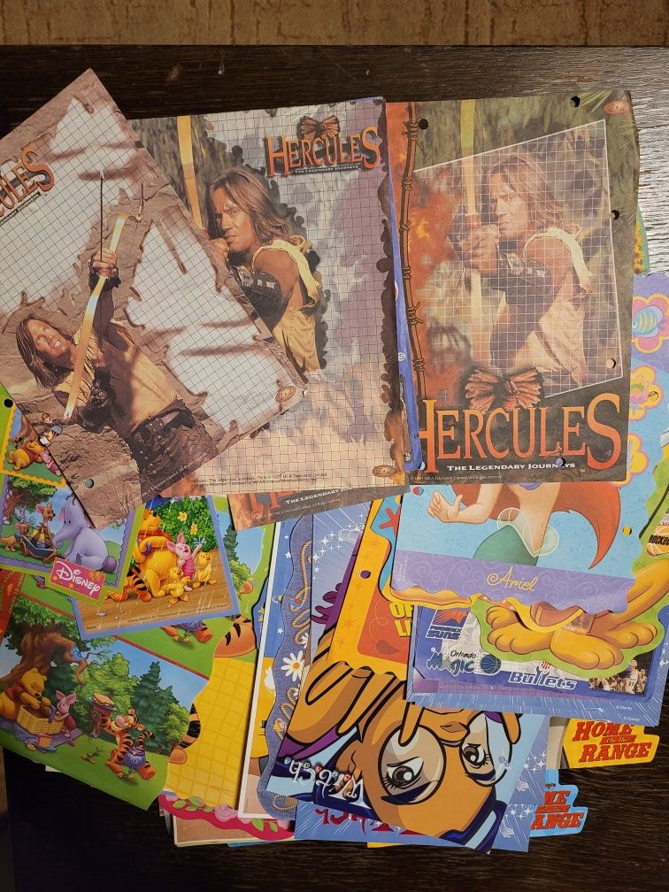 Karteczki kolekcjonerskie - Hercules/Disney itp *wymiana na tazo itd*
