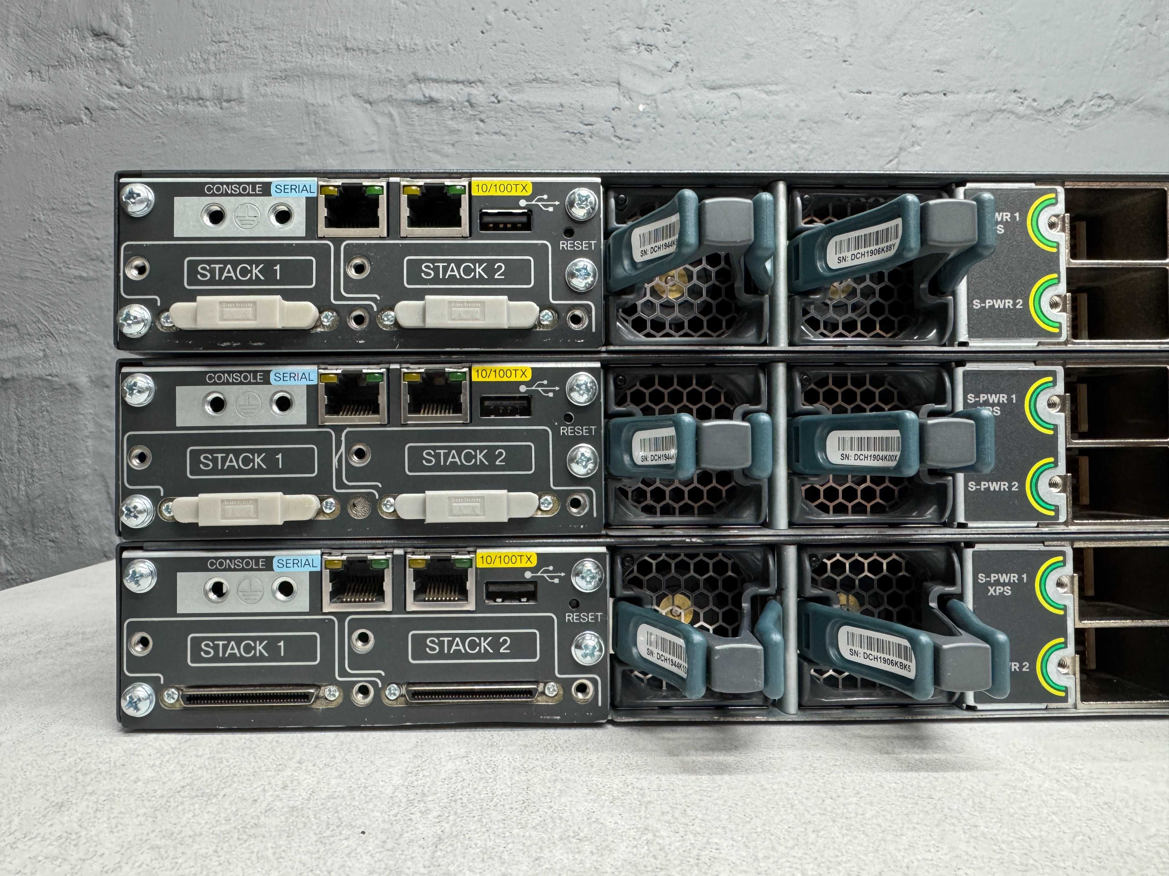 Гигабитный 48PoE Коммутатор Cisco Catalyst 3750X-48P-S нал/безнал