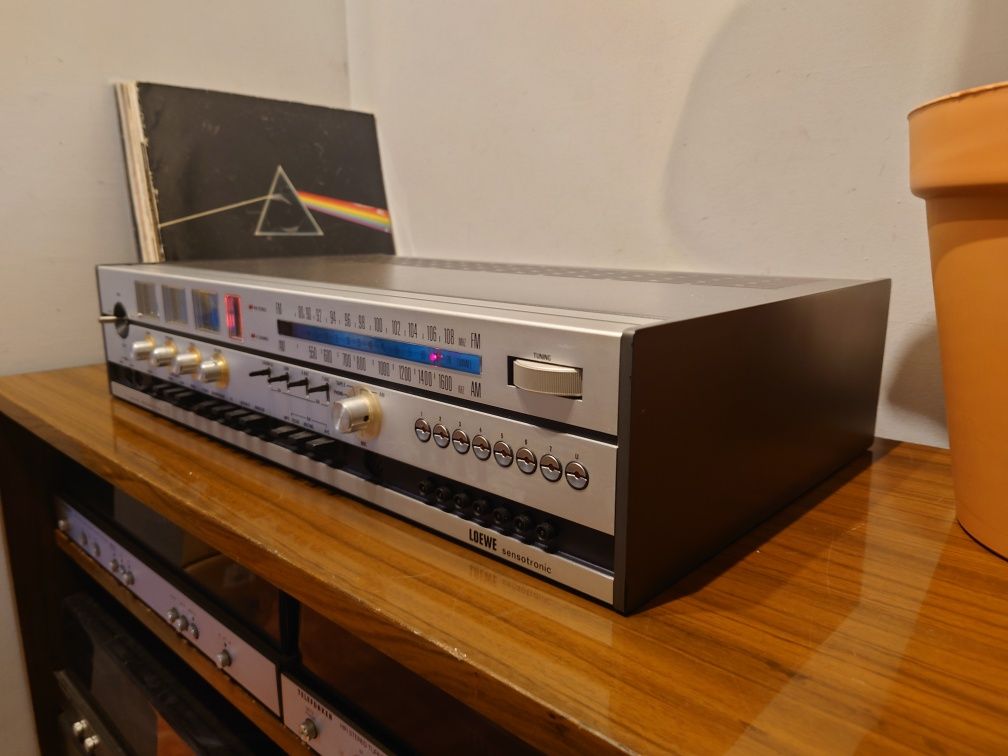 Loewe QR320-1 amplituner stereo/quadro, monster receiver, vintage 1974