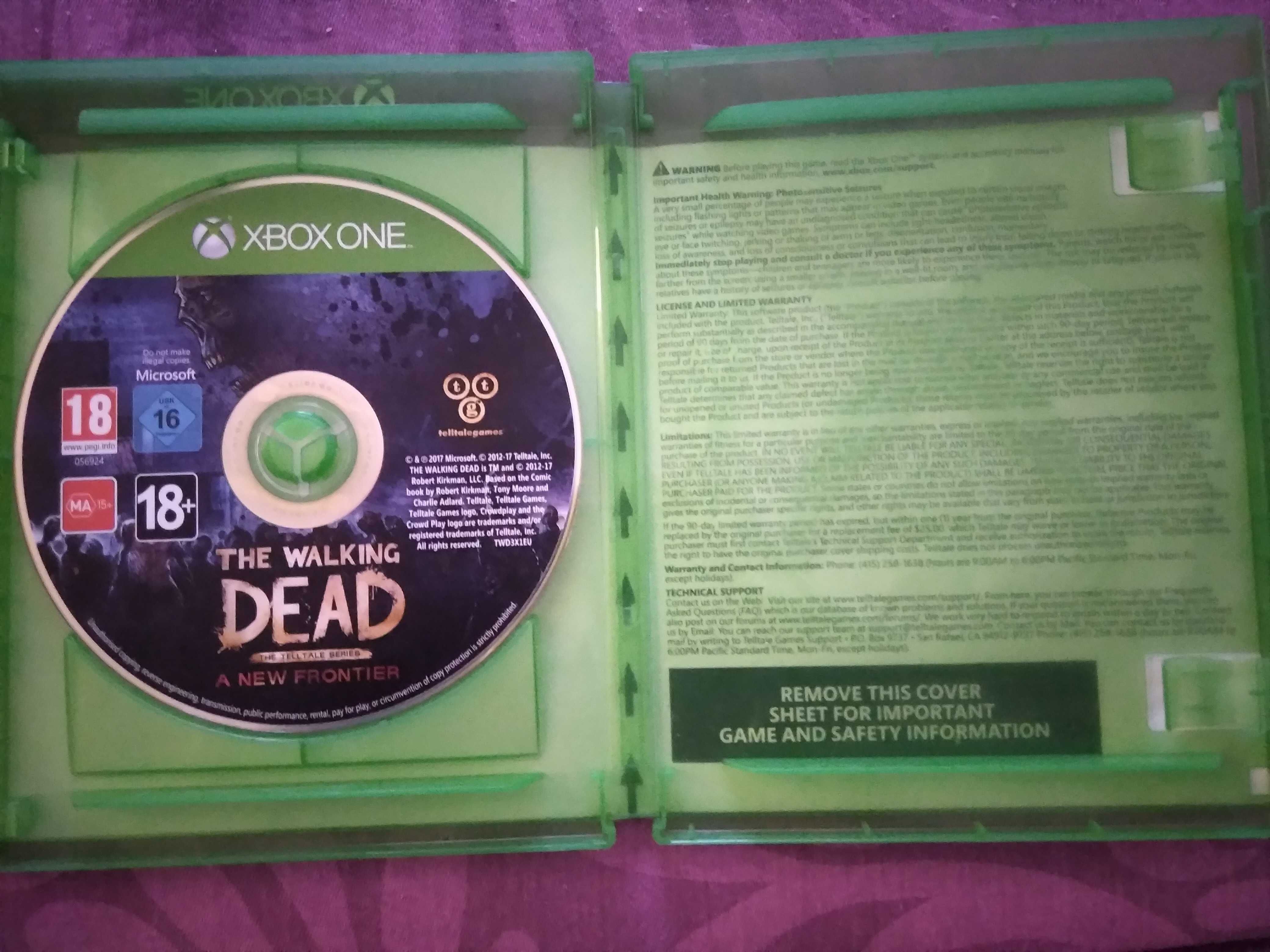 The Walking Deas the New Frontier xbox one