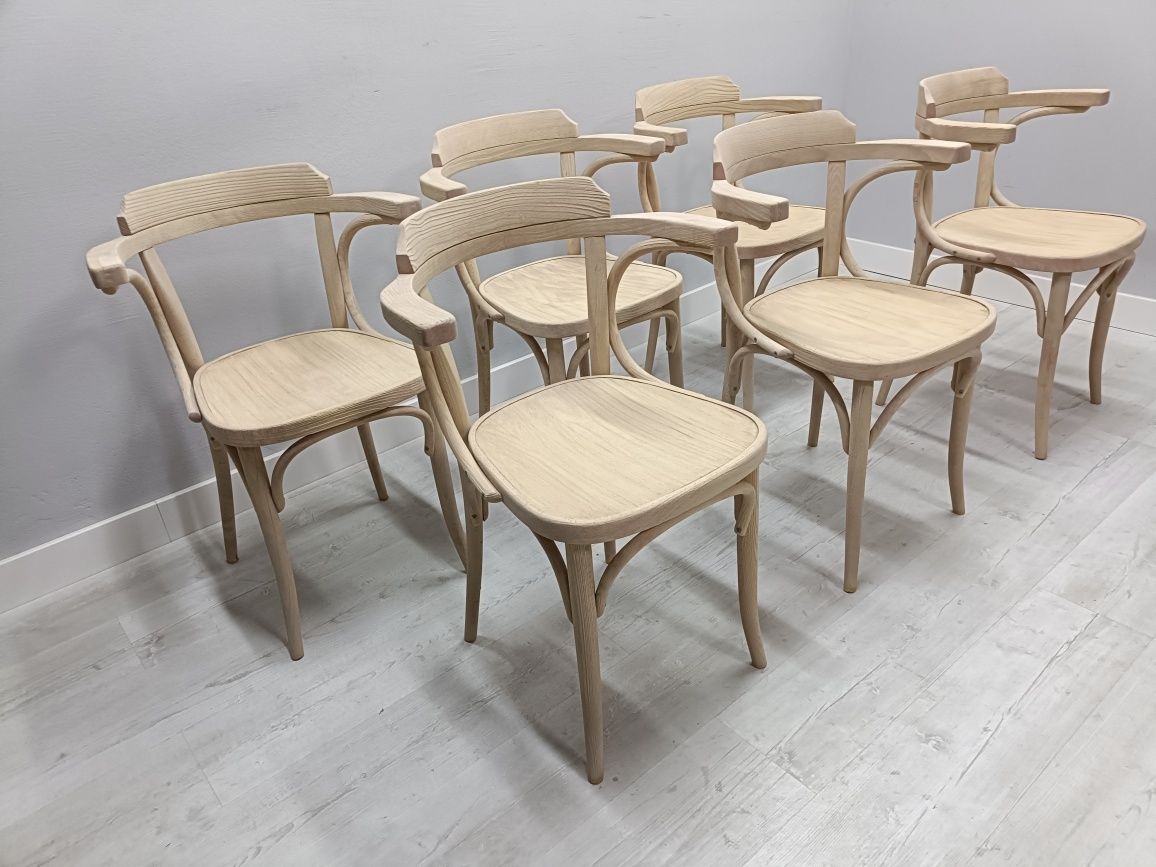 Krzesła Thonet Fameg Radomsko wyszlifowane do malowania