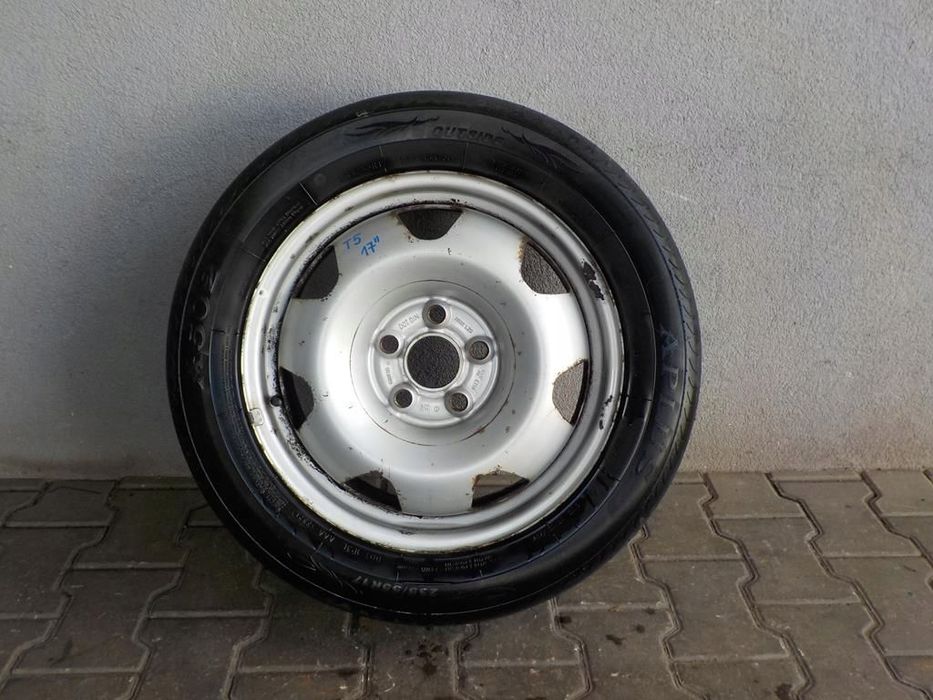 VW T5 REZERWA KOŁO ZAPASOWE FELGA 17 5X120
