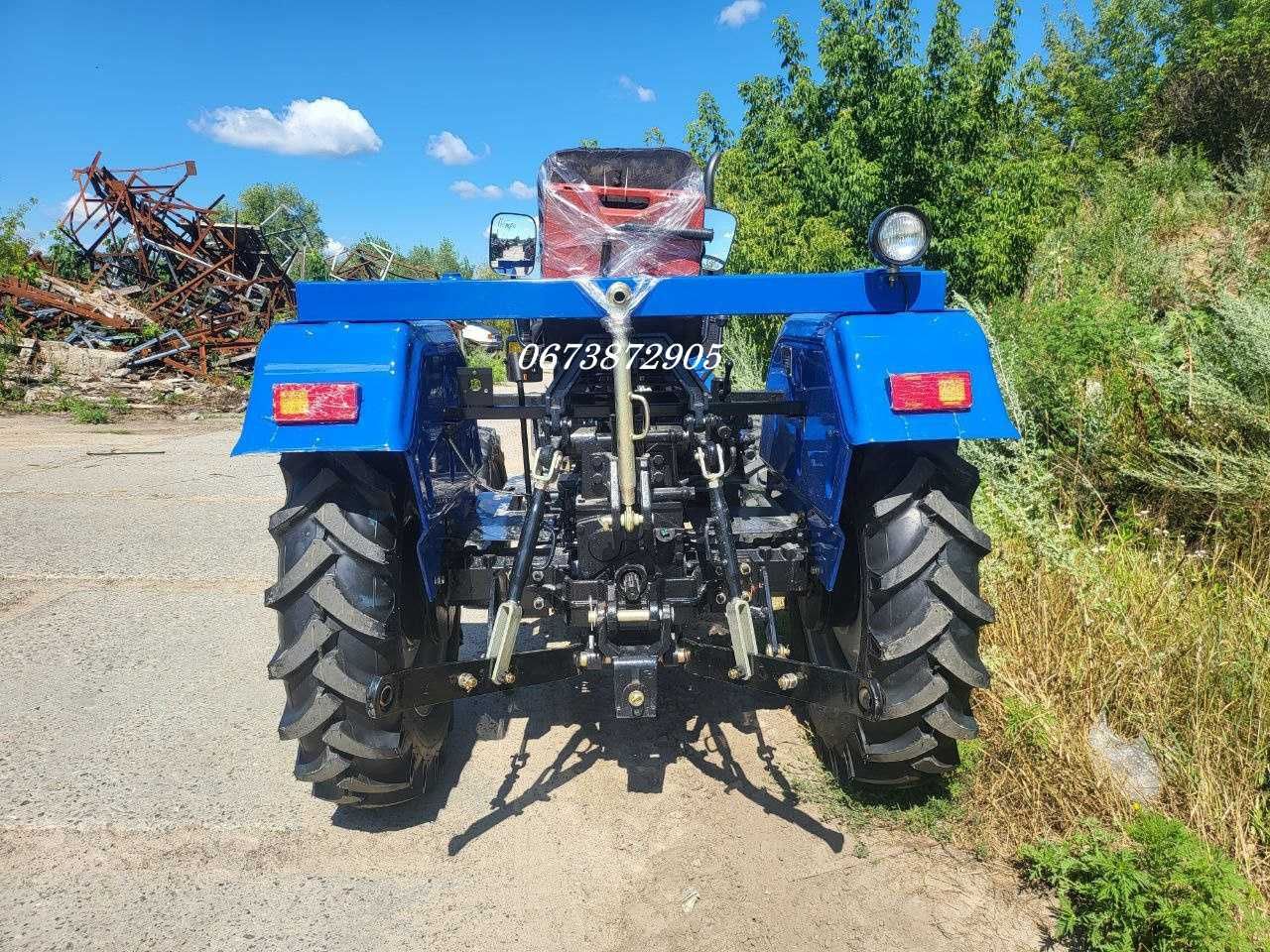 Мінітрактор Shifeng 244 BFU Шифенг Примусова гідравліка Компресор 4х4