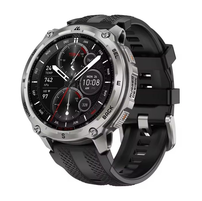 Новинка! Тактичний смарт годинник Kospet TANK T4 + Compass, GPS, 32GB