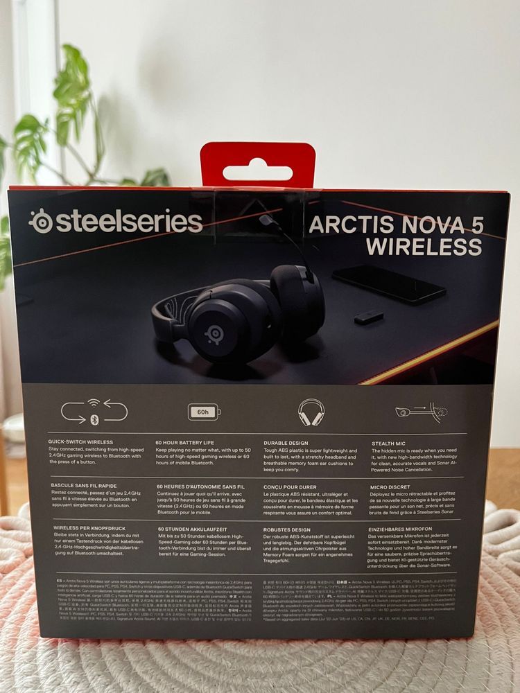 Steelseries Arctis Nova 5 NOWE