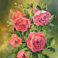 Картина «Розы цветут»
