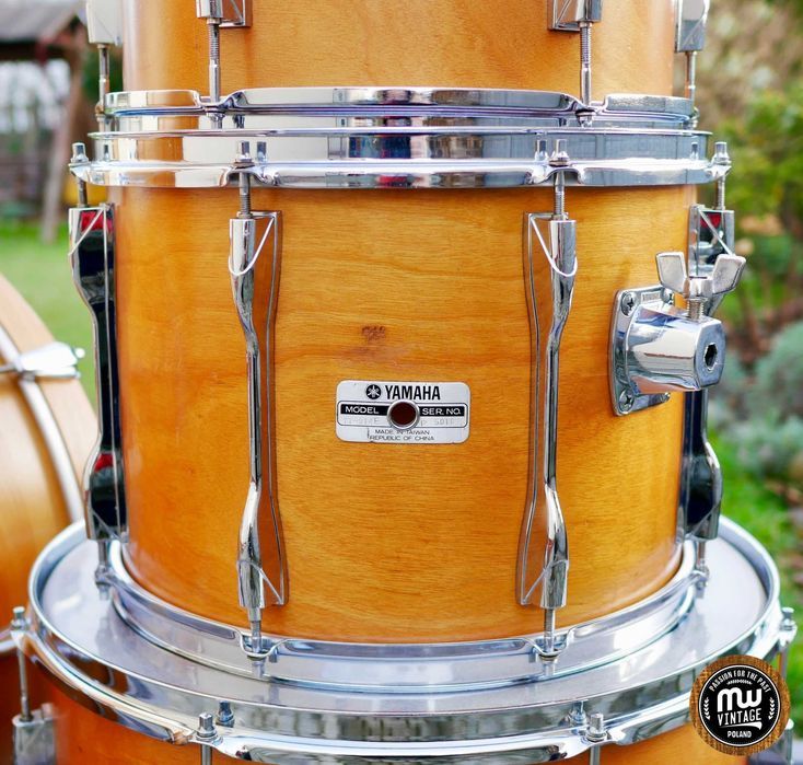 Perkusja Yamaha Recording 9000 24”, 13", 14”, 18” Natural Wood ‼️