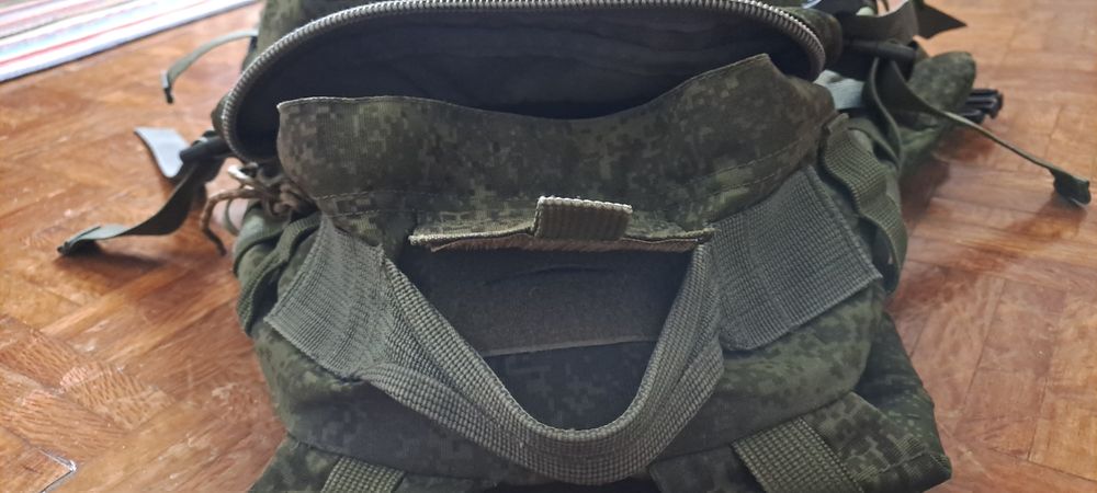 Mochila táctica 30 litros Russa da frente leste
