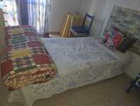 Cama solteira com estrato