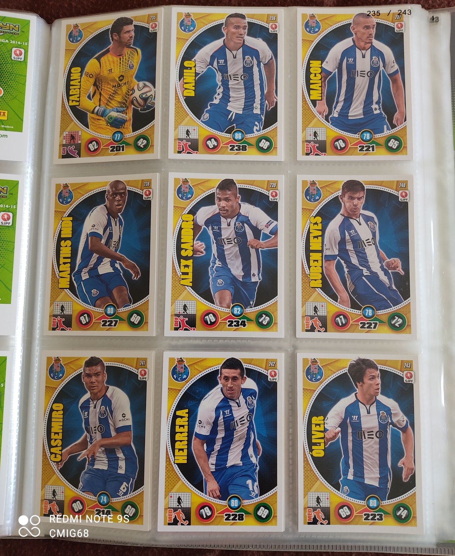 Coleção Panini Trading Cards Adrenalyn 2014-15