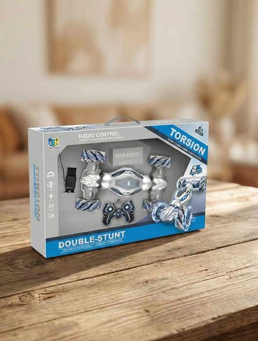 Машинка на радіокерувані 32 см світло, звук, 2 пульти (новінка)