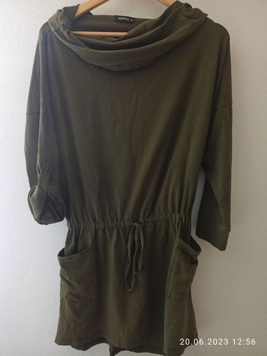 Sukienka M /38 khaki