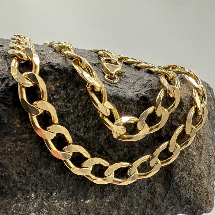 APART Złoty Łańcuch Pancerka PEŁNA - długość 60cm - 50g - próba 585