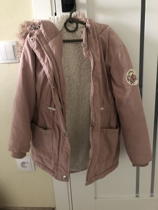 Парка зимова для дівчинки