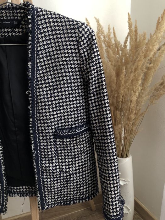 Твідовий жакет zara