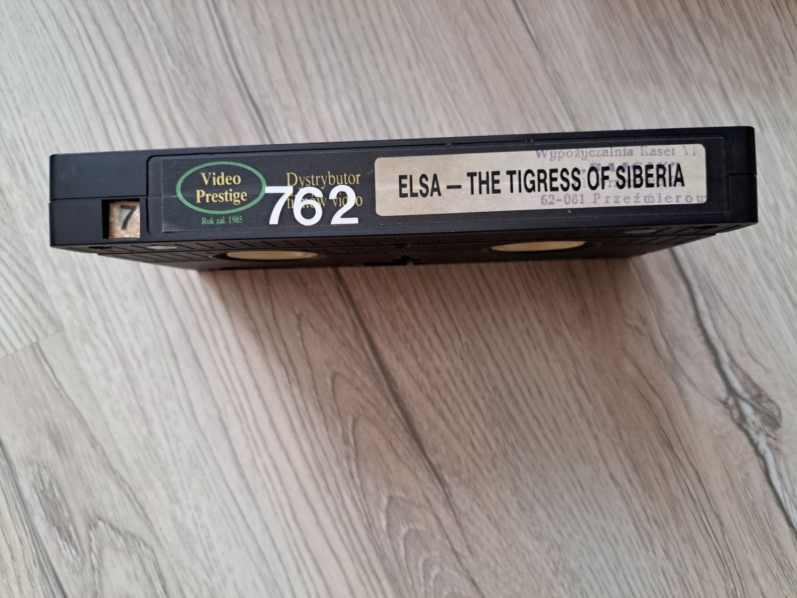 Elza-Syberyjska Tygrysica- Film Kaseta VHS Polski Lektor Unikat