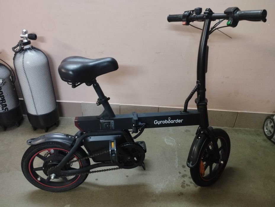 Rower elektryczny składany Gyroboarder