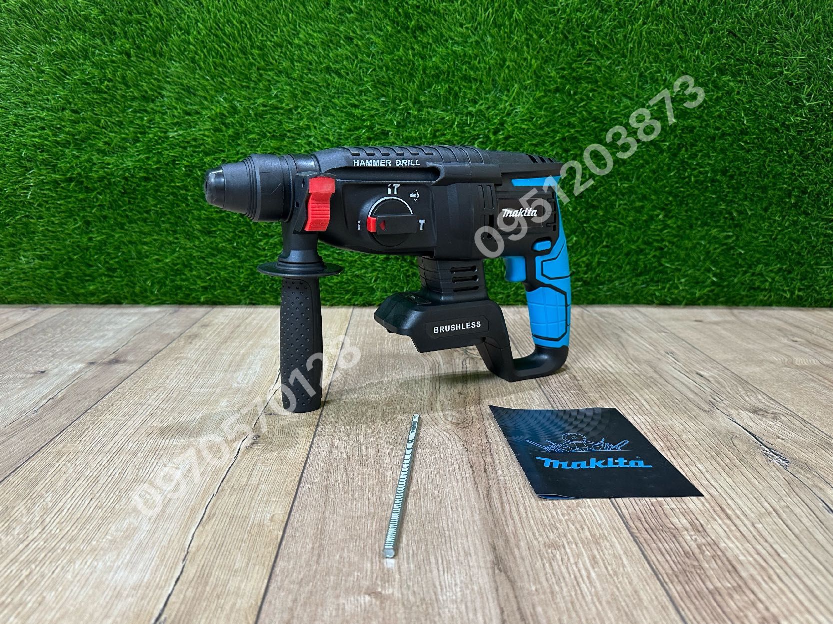Аккумуляторный Перфоратор Makita DHR202 каркас бесщеточный 3,3 Дж