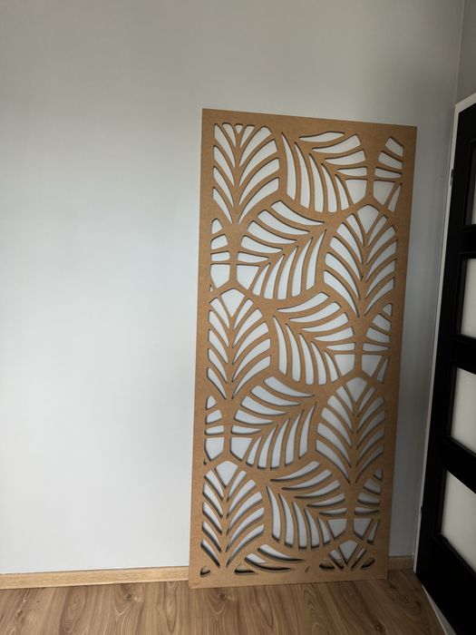 Panel ażurowy Liście Surowy 90 x 200 cm