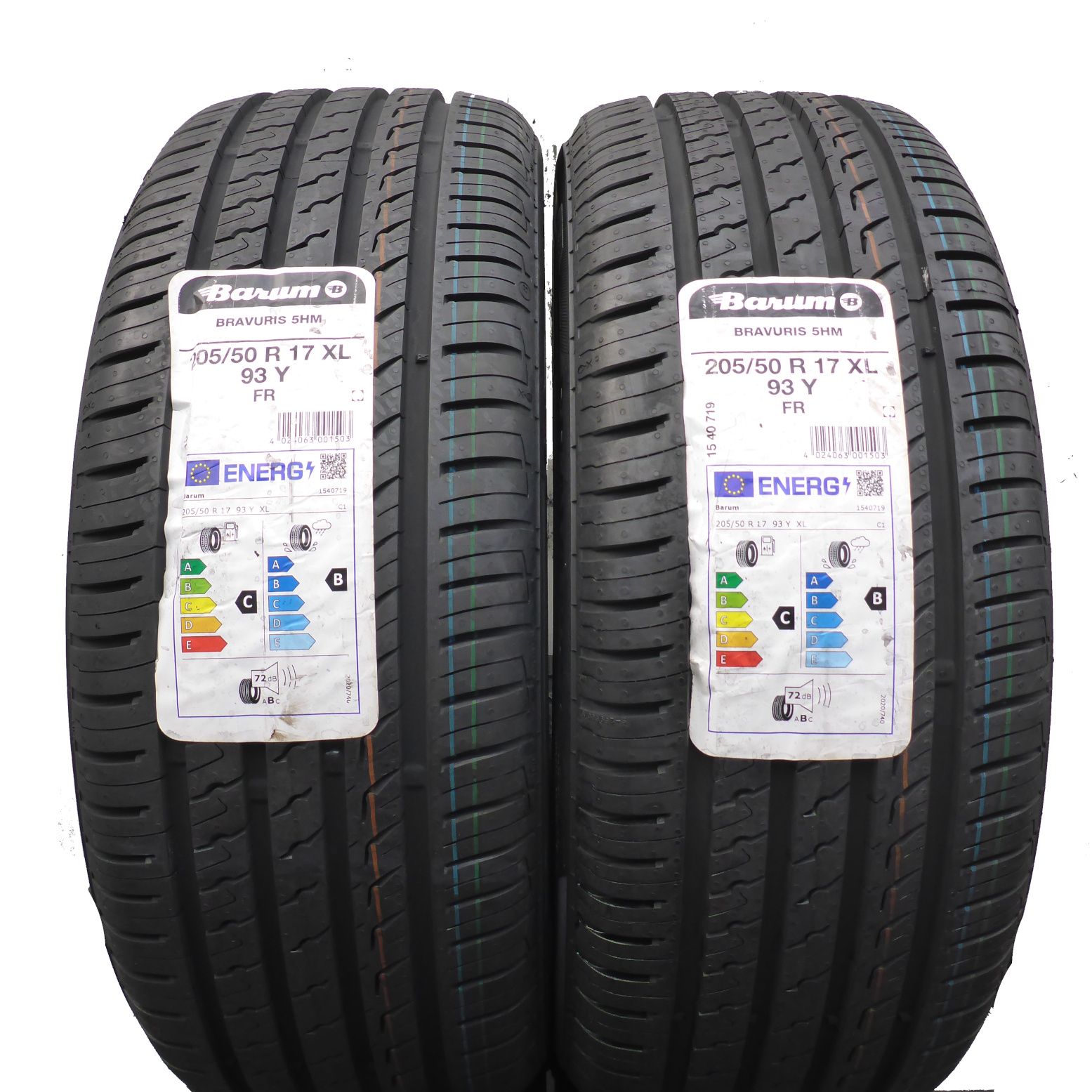 Opony 205/50/17 Barum 205/50R17 93Y XL Bravuris5 Lato 2022 Nieużywane