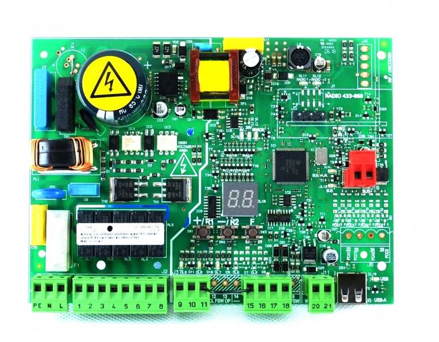 FAAC 414 zestaw do bramy dwuskrzydłowej