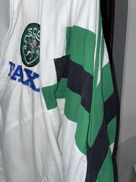 Casaco usado/oferecido por Luís Figo / Anos 90- Adidas