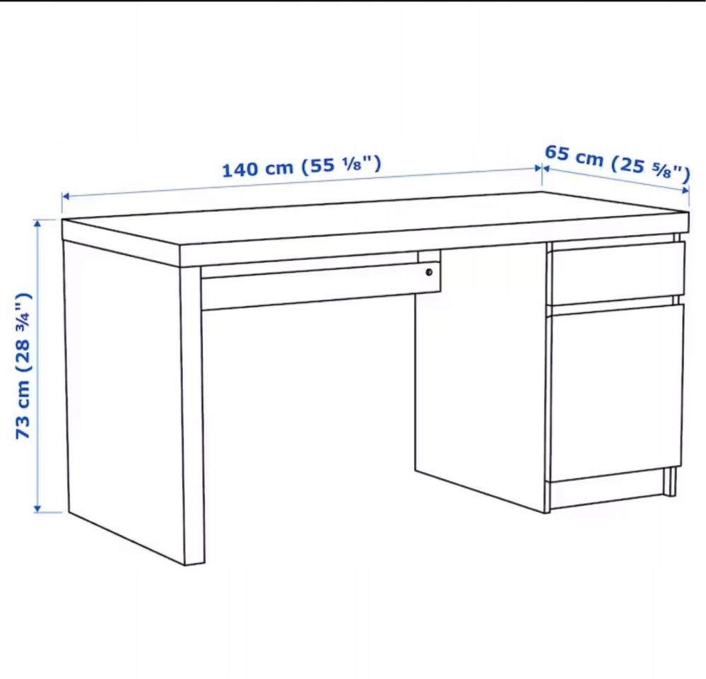 Biurko Ikea Malm