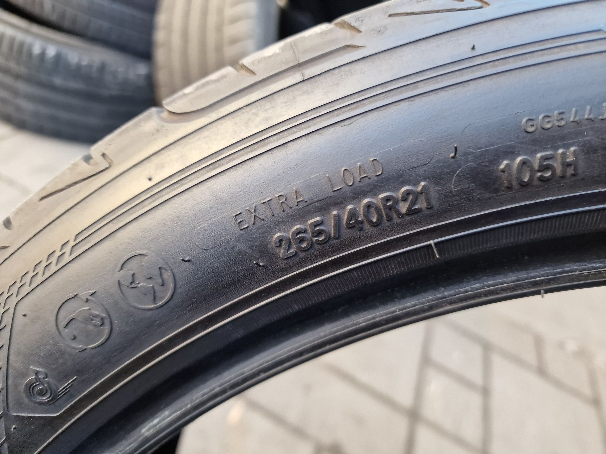 Летняя резина 265/40 R21 Goodyear