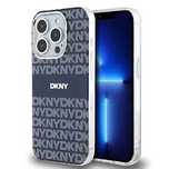 Etui DKNY IML Mono & Stripe MagSafe na iPhone 15 Pro - niebieskie