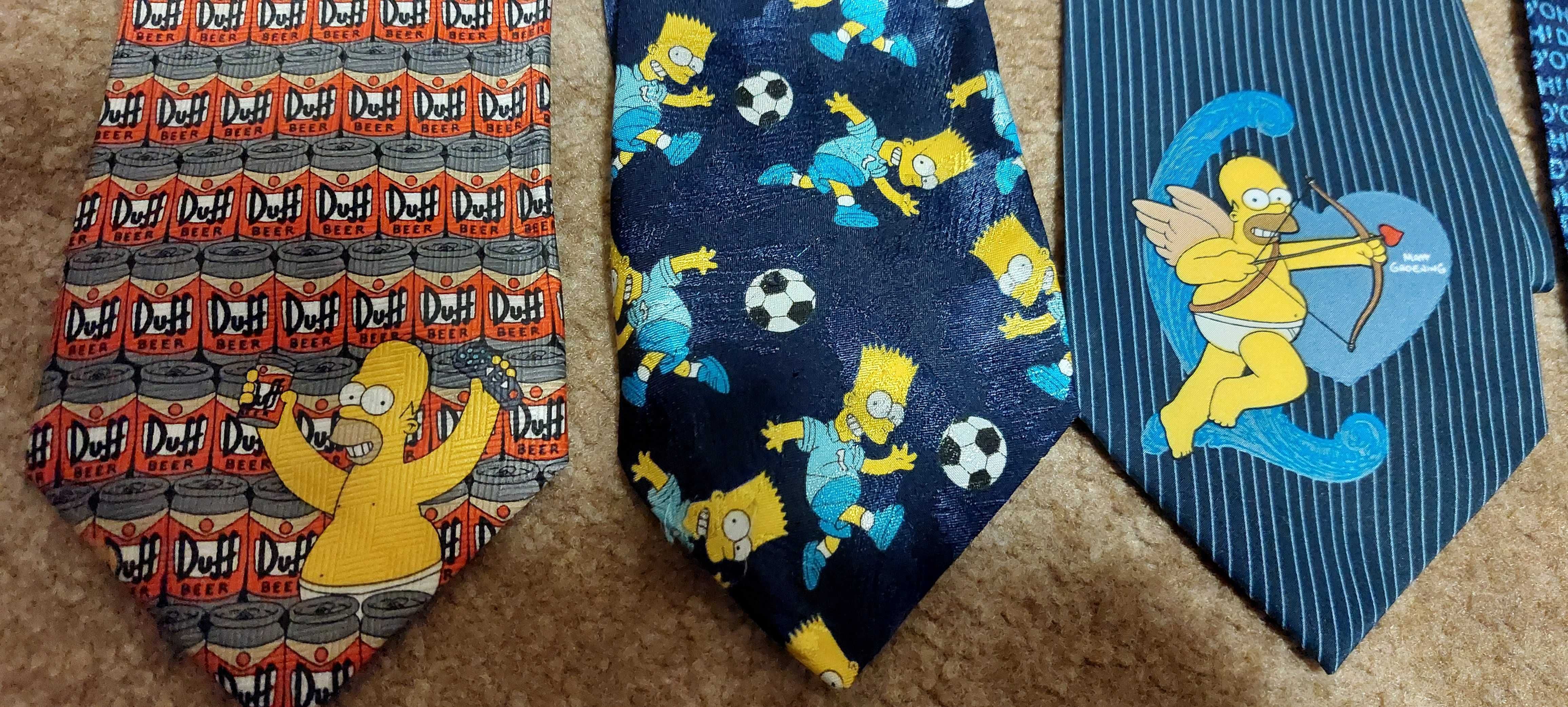 Kolekcja krawatów The Simpson's 7 szt.