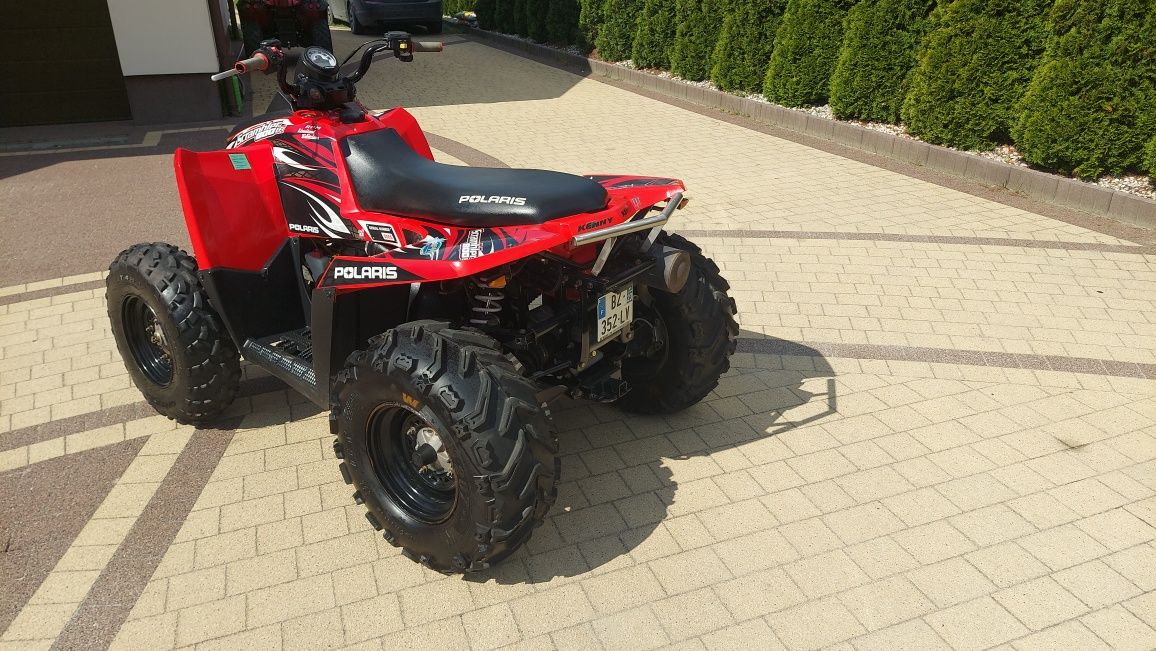 Quad polaris scrambler 800 wersja limited  homologacja