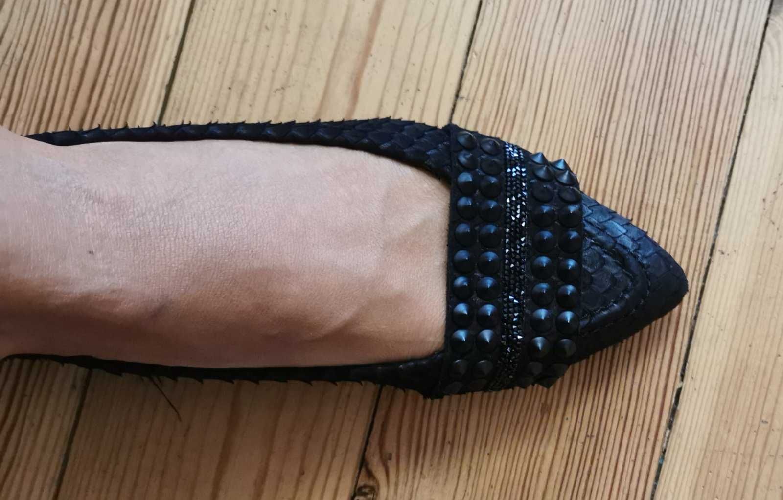 Балетки Kennel Schmenger з камінням Swarovski 35р.