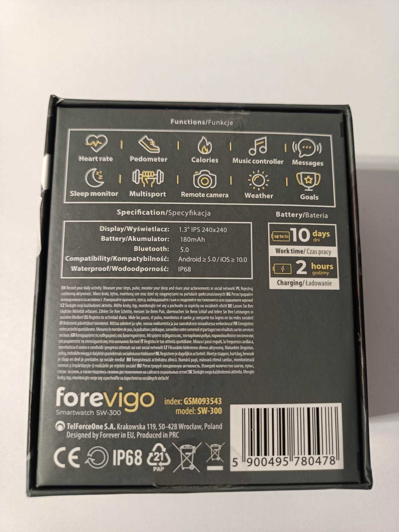 Smartwatch Forevigo SW-300 NOWY !!!