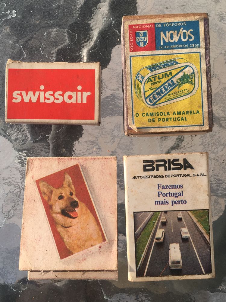 Conjunto de carteiras de fósforos