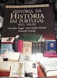 História da História em Portugal sécs XIX-XX. Círculo de Leitores