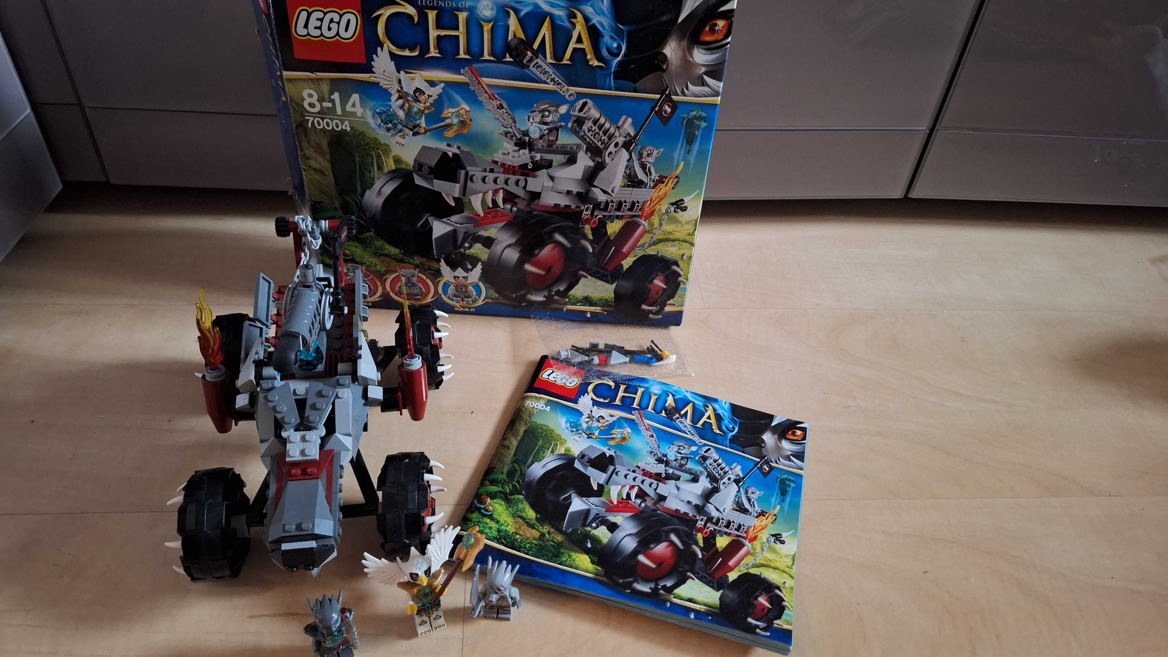 Lego Chima 70004 - Wilczy Pojazd Wakza