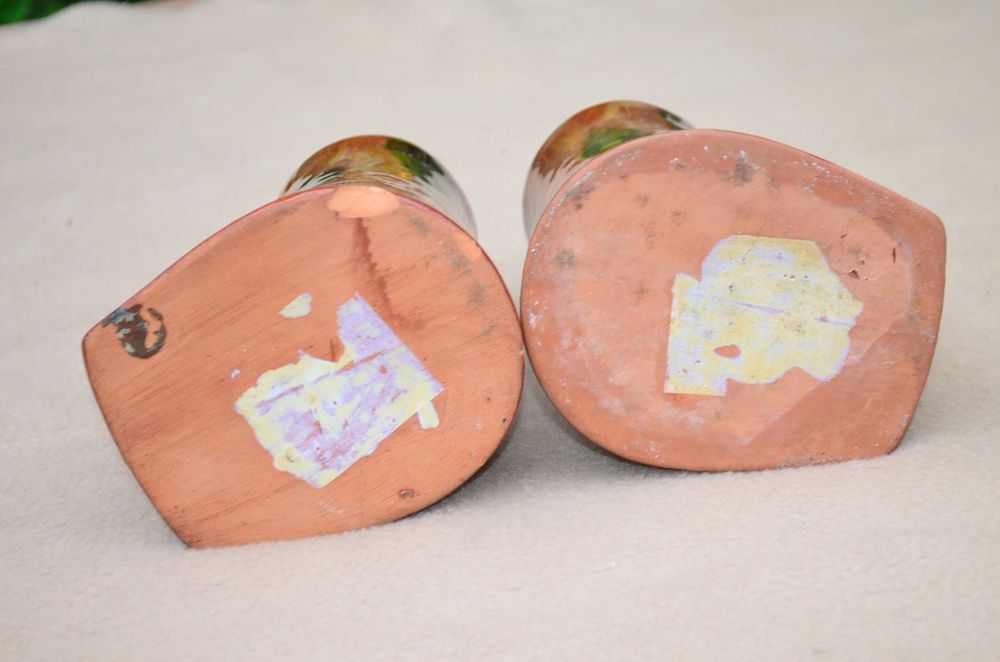 цена за 2 Феодосия Крым кружки майолика СССР глиняные керамические