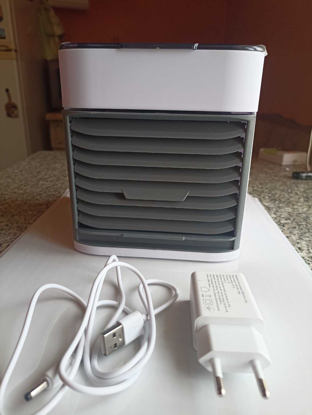 Кондиционер Arctic Air Ultra работает от USB 5v и 220v. Универсальный