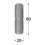 ZTK 20 Zawias toczony z kulką 20X80mm 2 SZTUKI