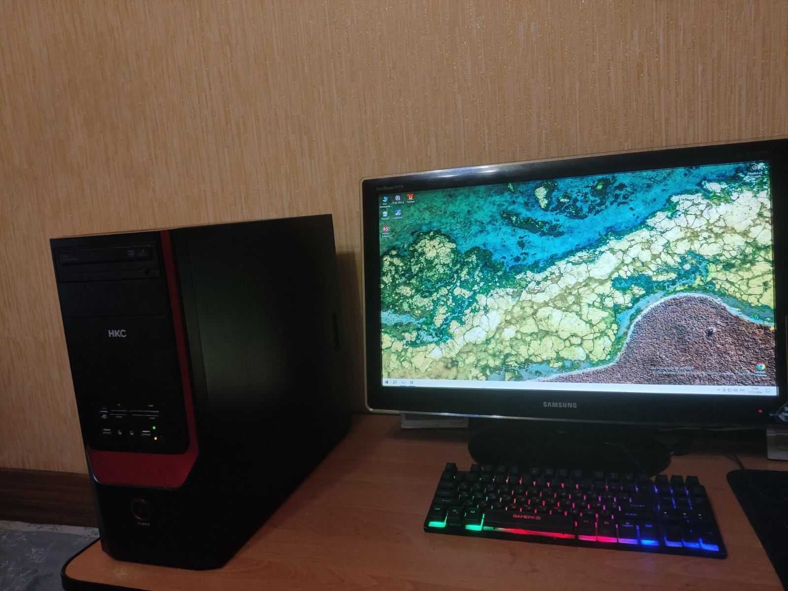 Компьютер Intel i5-650 (4x3.20GHz),NVIDIA GT 240(1 Gb),DDR3 8 ,SSD 120
