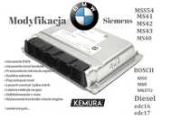 Modyfikacja sterownika BMW MS41 MS42 MS43 E30 E36 E46 E39 E38 E60 E90